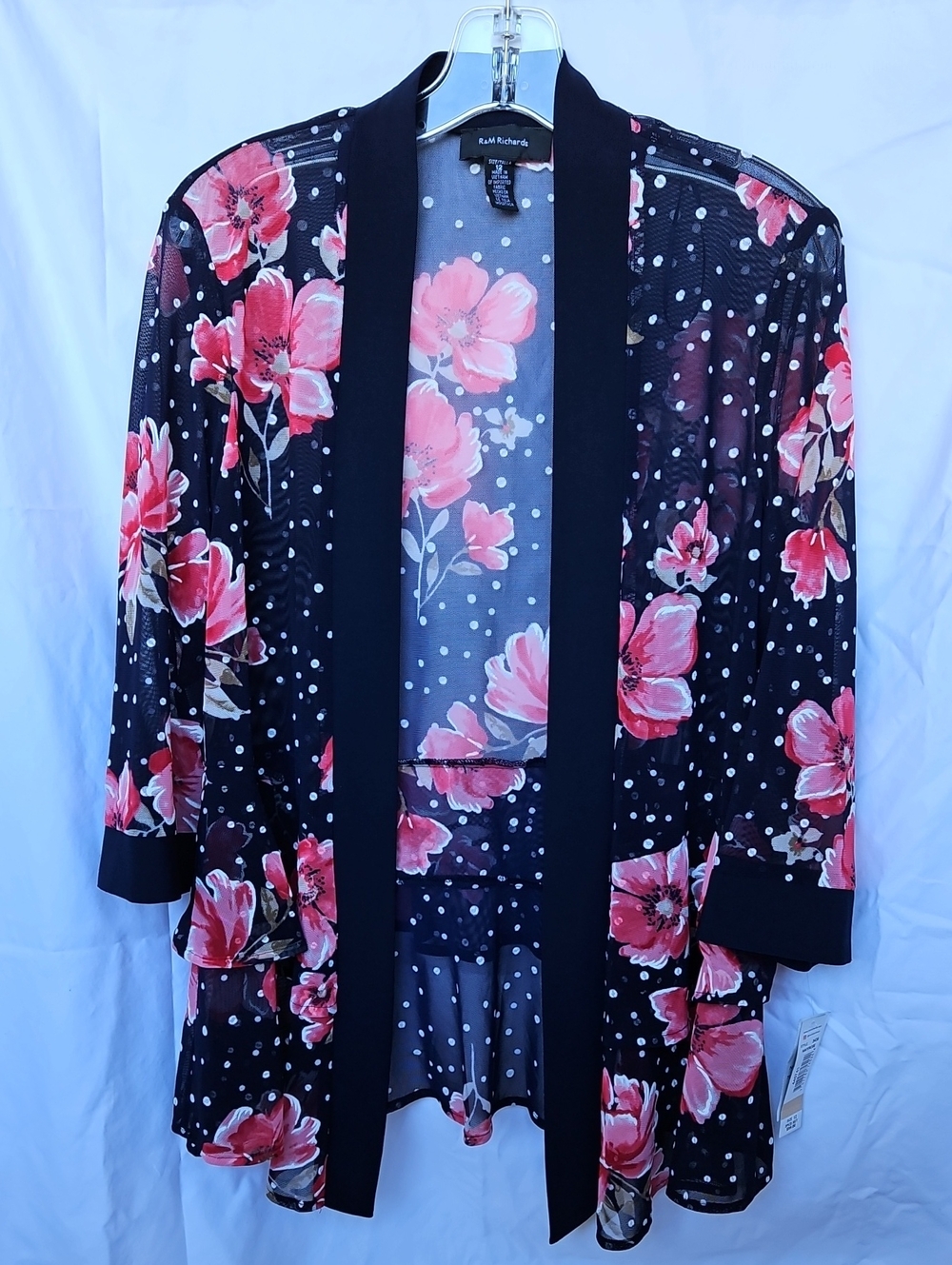 NWT R&M Richards Open Jacket 12